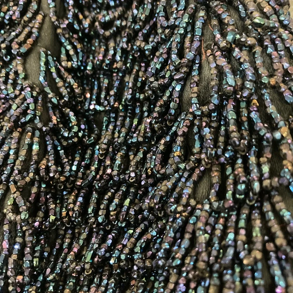 Vintage hand made beaded bag - Picture 2 of 6